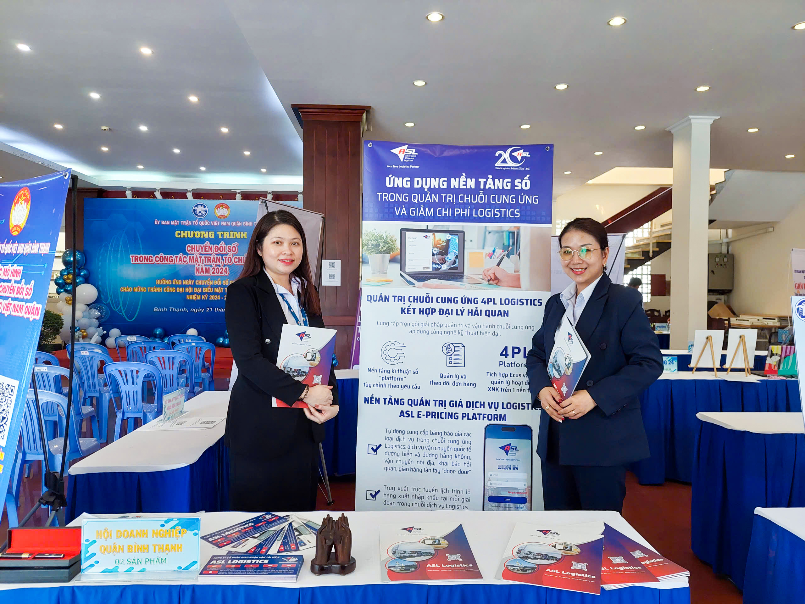 ASL LOGISTICS VINH DỰ ĐƯỢC BÌNH CHỌN LÀ TOP 10 DOANH NGHIỆP CÓ SẢN PHẨM, ỨNG DỤNG, MÔ HÌNH CHUYỂN ĐỔI SỐ ĐƯỢC YÊU THÍCH NHẤT NĂM 2024 CỦA QUẬN BÌNH THẠNH